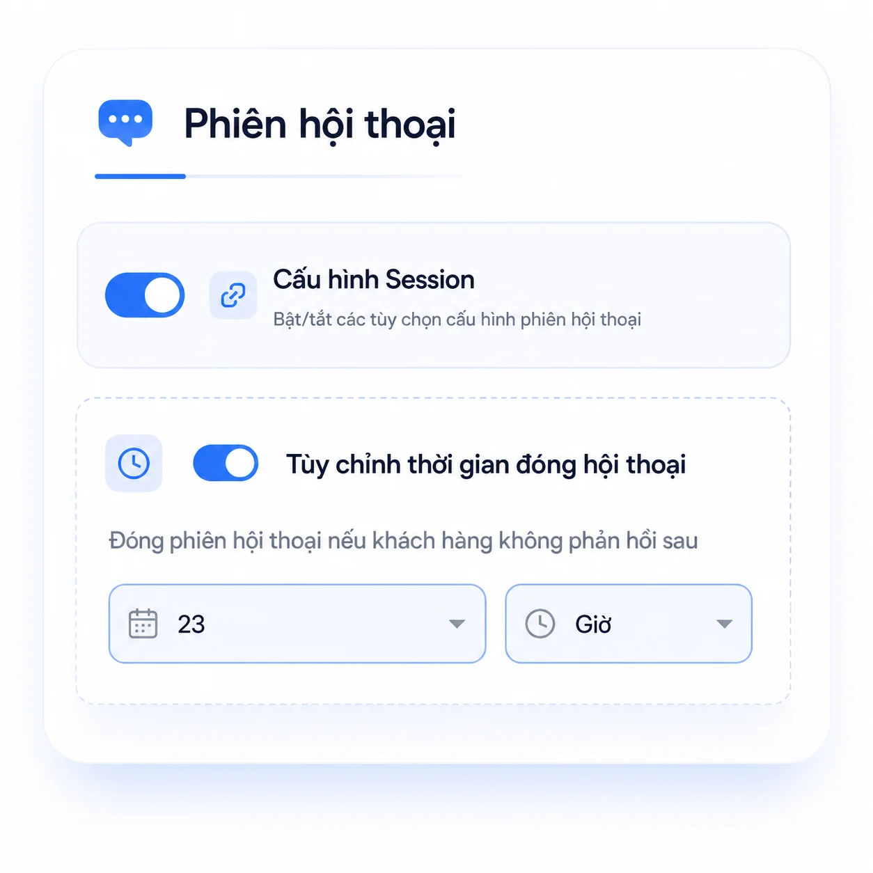 Lựa chọn Template phân tích